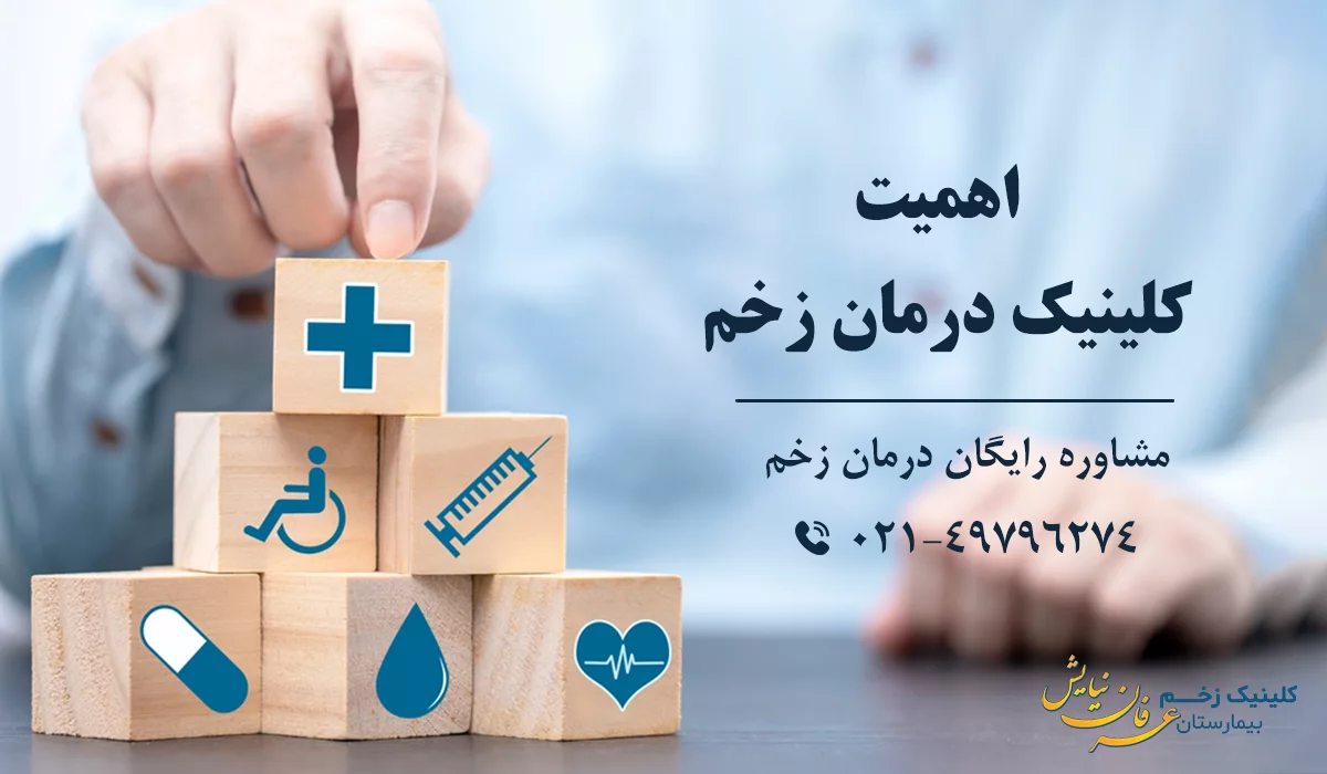 اهمیت کلینیک درمان زخم