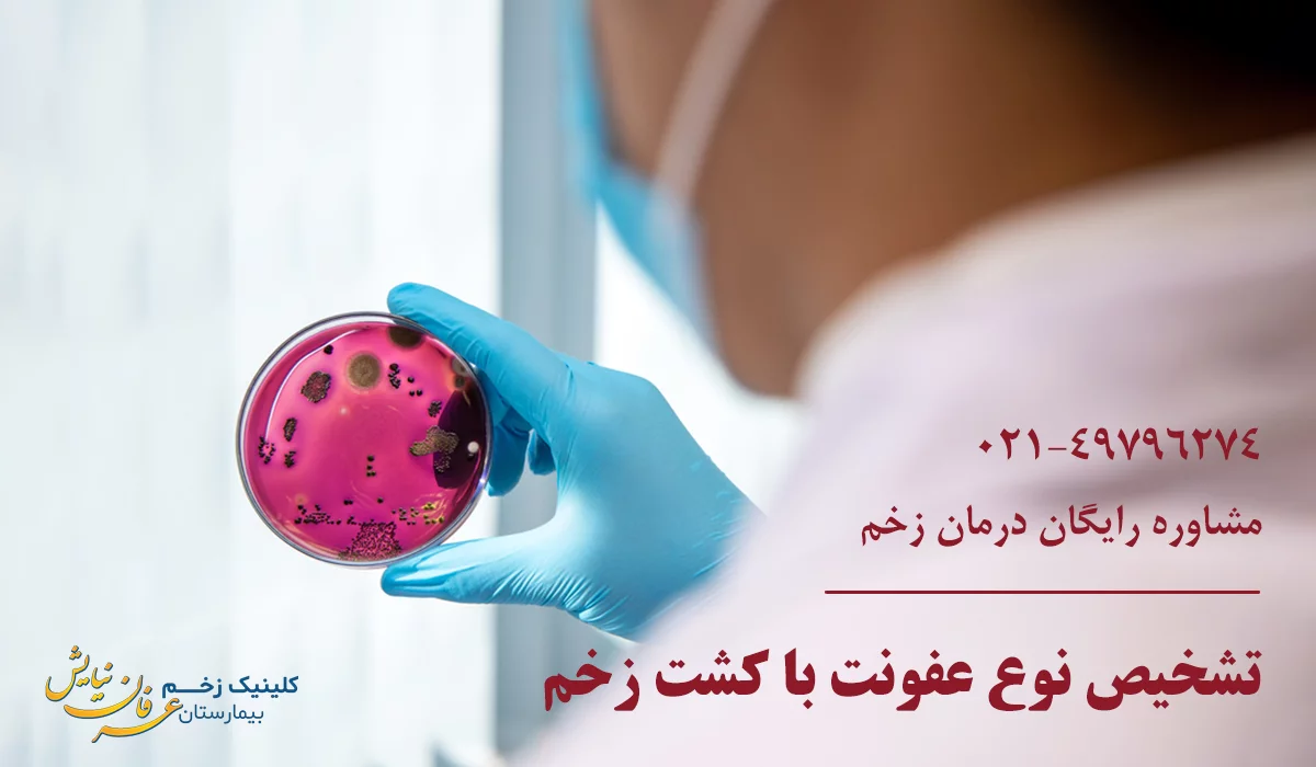 تشخیص عفونت زخم